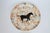 Vintage Equestrian Studio Art Pottery Plates S/3 For Sale - Image 4 of 9