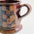 Checkered Studio Pottery Mug For Sale - Image 4 of 7