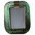 Olive Green Murano Glass Photo Frame, 2000s For Sale - Image 14 of 14