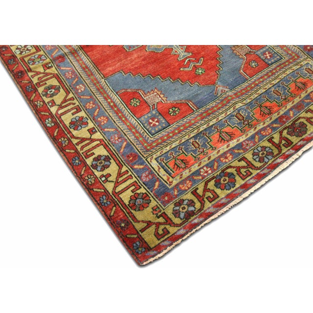 Traditional 1960s Turkish Oushak Runner For Sale - Image 3 of 5