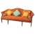 Red Federal Mahogany Inlaid Sofa For Sale - Image 8 of 8