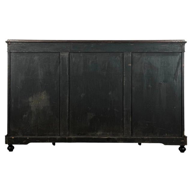 19th Century Victorian Burr Walnut Credenza For Sale - Image 9 of 11