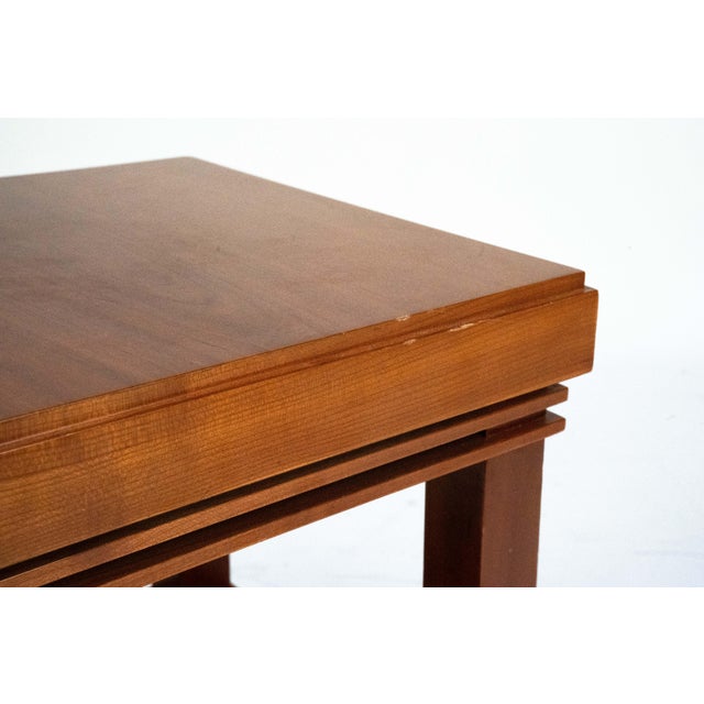 Robie Side Table by Frank Lloyd Wright for Cassina, 1989 For Sale - Image 12 of 17