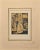 The Romance is an original woodcut print realized by Fernand Siméon. The state of preservation is very good. Included a...