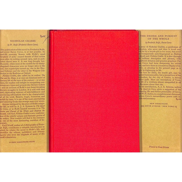 CORVO, Frederick Baron [246] pp. New Directions Books 1958 8" x 5 1/2" Introduction by Cecil Woolf Printed in England...