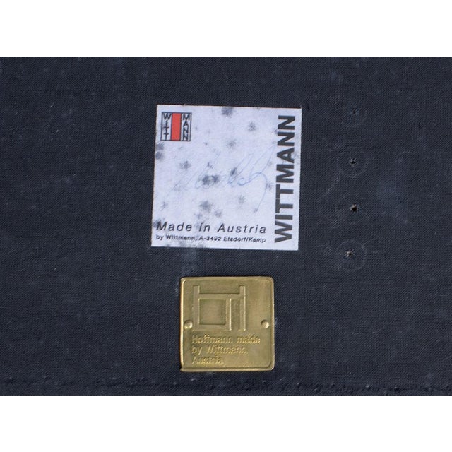 Set of Palais Stoclet Armchairs for Wittmann For Sale - Image 10 of 11