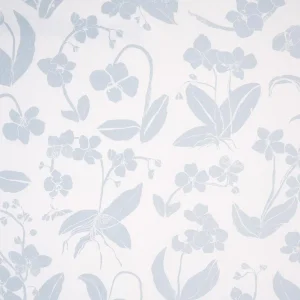 Schumacher x Hera Ford Orchids Have Dreams Fabric in Sky