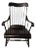 Antique Black Rocking Chair, 19th Century For Sale