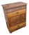 Vintage Italian Style Wooden Jewelry/Silverware Chest For Sale