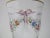 Victorian Vintage Hand Painted Colorful Flower & Ribbon Bows Gold Trim Wine Glass For Sale - Image 3 of 7