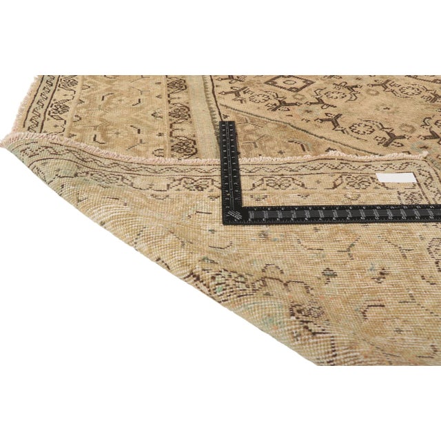 Mid 20th Century Vintage Persian Mahal Rug, 09'08 X 12'07 For Sale - Image 5 of 9