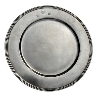 Pewter Chargers - Arte Italica "Peltro" - Set of 16 For Sale