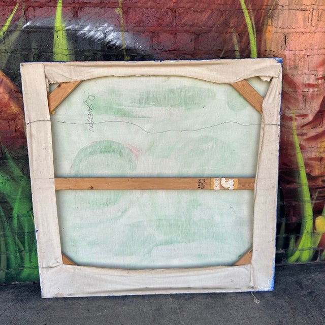 Dennis Sakelson Modernist Abstract Painting For Sale - Image 12 of 12