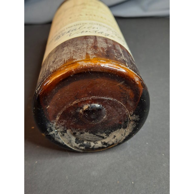Early 20th Century Rare 1916 Beaulieu Vineyard Cabernet Empty Bottle Heublein Auction 1914 Tax Stamp For Sale - Image 5 of 5