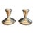 Pair of Vintage Weighted Sterling Silver Candlesticks For Sale