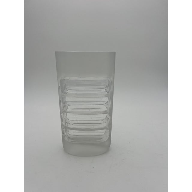 Glass Mid-Century Glass Vase from Peill & Puzzler, Germany, 1970s For Sale - Image 7 of 7