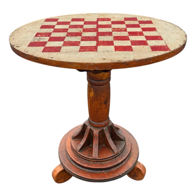 19th Century American Games Table For Sale