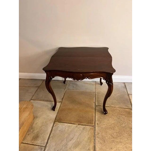 Antique Victorian Rosewood Tea Table, 1870 For Sale - Image 4 of 9