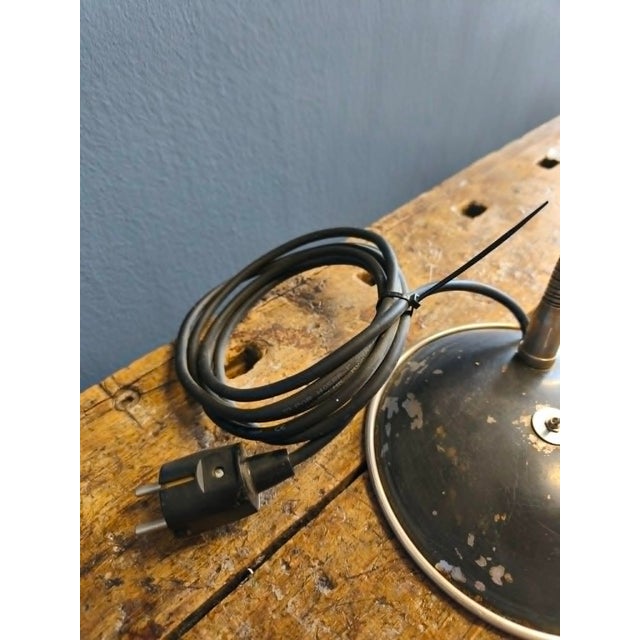 Vintage Patinated Desk Lamp, 1960s For Sale - Image 10 of 13