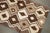 a small mid-20th-century Moroccan geometric runner in browns and creams Details rug no. j4443 size 2' 5" x 5' 8" (74 x 173 cm