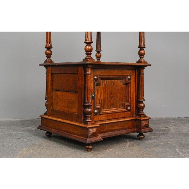 Brown Gründerzeit Sideboard in Oak For Sale - Image 8 of 18