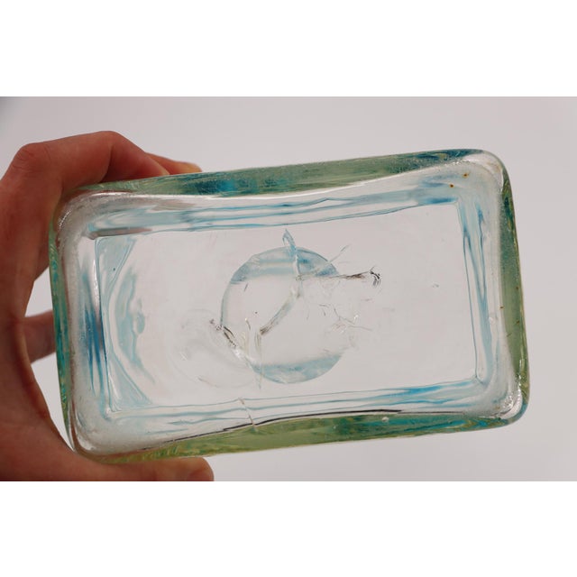 Large Glass Vase, Fulvio Bianconi, Murano, Italian For Sale - Image 9 of 10