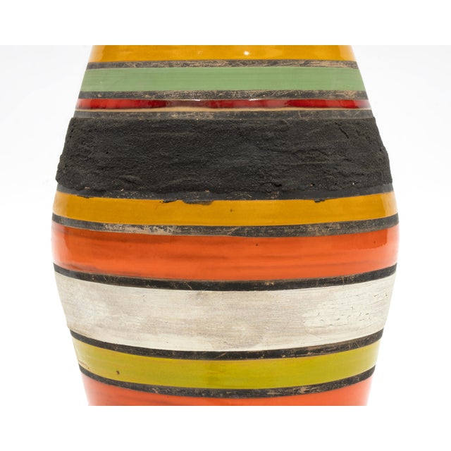 Vintage Italian Mid Century "Thailandia" Table Lamp by Aldo Londi / Bitossi For Sale In Los Angeles - Image 6 of 8