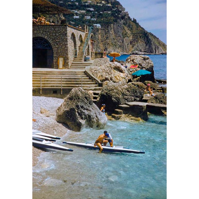 Canoeing In Capri 1959 Canoeists set out from a beach in Capri, Italy, 1959 Toni Frissell Antoinette Frissell Bacon (March...