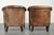 Vintage Sheepskin Club Armchairs, Set of 2 For Sale - Image 3 of 15
