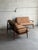 Mid Century Walnut Sofa Set Loveseat Pair + Coffee Table 3 Piece For Sale In Los Angeles - Image 6 of 10