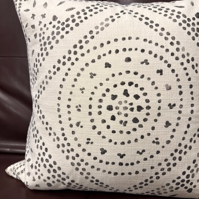 Serena & Lily Camille Diamond Medallion Pillow For Sale In San Francisco - Image 6 of 12