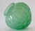Daum France Crystal "Pate De Crystal," Celadon Green Geometric Raised Relief "Rhythmns," Vase/Vessel For Sale - Image 9 of 18