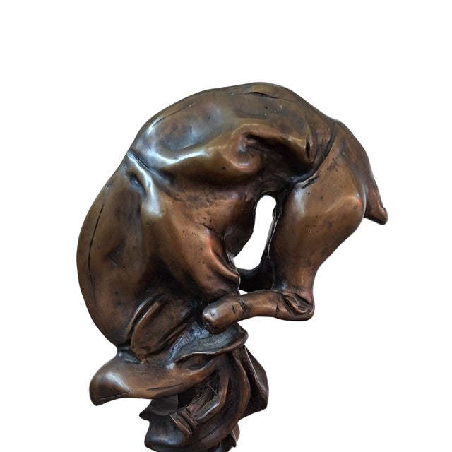 1980s Camillo Catelli, Twisting Horse, 1980, Bronze For Sale - Image 5 of 10