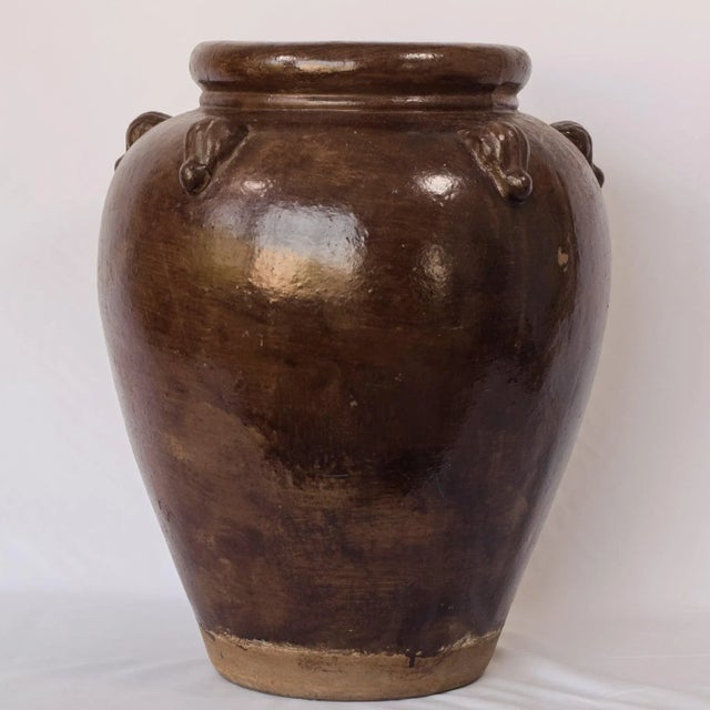 Large Stoneware Pot For Sale - Image 6 of 11