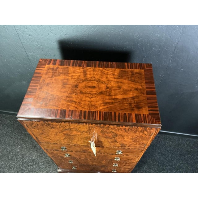 1930s Vintage Art Deco Tallboy, 1935 For Sale - Image 5 of 8