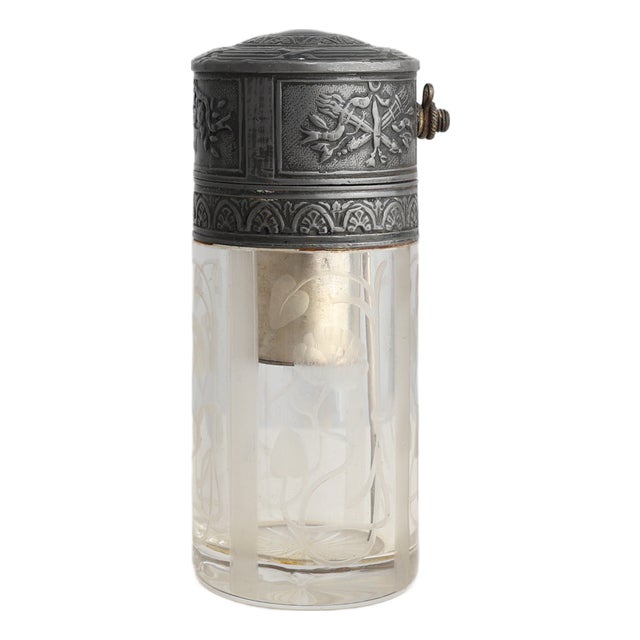 Art Nouveau Perfume Atomizer by Val Saint Lambert, 1890s For Sale