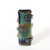 Pair of Mid-Century Hand-Blown Murano Iridescent Glass Vases For Sale - Image 11 of 14
