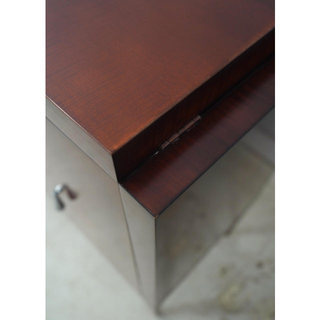 Baker Archetype Cherry Drop Side Bar Server For Sale - Image 11 of 18