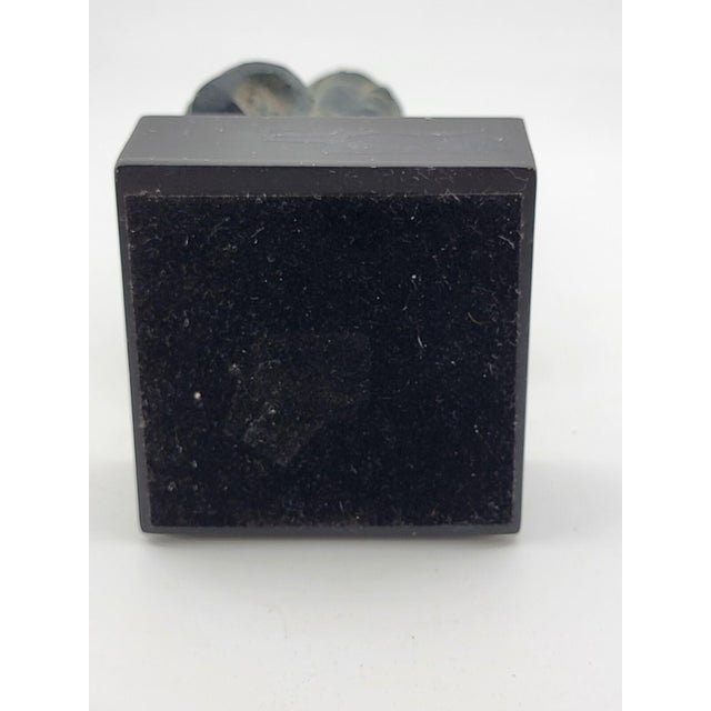 Vintage Miniature Charioteer from Delphi Sculpture Bust. For Sale - Image 10 of 11