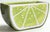 Vintage Lime Motif Vase or Napkin Holder For Sale - Image 4 of 16