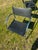 Vintage Bauhaus Tubular Chrome and Black Armchair, 1970s, Set of 4 For Sale - Image 4 of 7