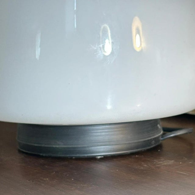 Ebe 34 Table Lamp in Glass and Metal by Giusto Toso for Leucos, Italy, 1970s For Sale - Image 9 of 13