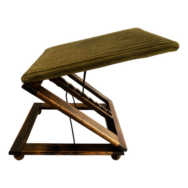 Vintage Adjustable Ottoman, 1940s For Sale