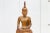 Antique Royal Gilded Buddha For Sale In Los Angeles - Image 6 of 10