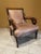 Empire Revival Leather and Mahogany Library Armchair – Circa 1900 For Sale - Image 10 of 12