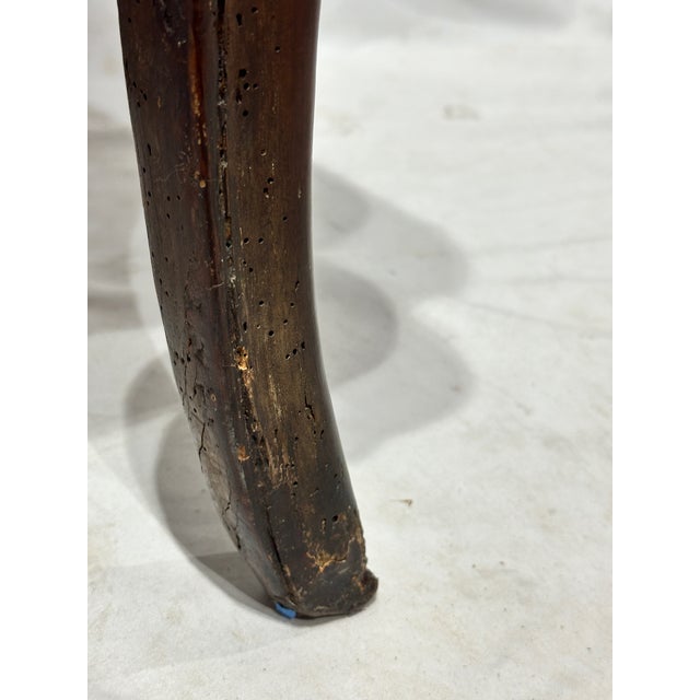 Antique C. 1800 French Cherry Provincial Work Table For Sale - Image 9 of 12