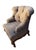 Traditional Marge Carson Boudoir Lounge Accent Chair French Tuffed Wingback Armchair Regency For Sale - Image 3 of 11