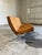 Mid-Century Modern Early Vintage Mies Van Der Rohe Leather Barcelona Lounge Chairs for Knoll - A Pair For Sale - Image 3 of 6