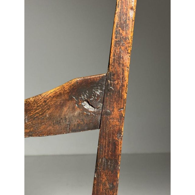 Antique English Chair in Oak, 1650 For Sale - Image 11 of 18
