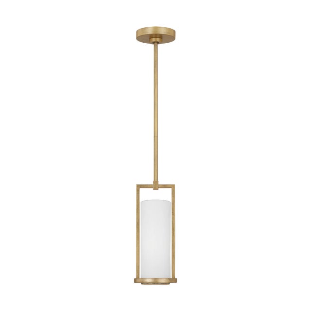 2020s Thom Filicia by Visual Comfort Studio Sherwood 1-Light Mini Pendant in Coastal Gild For Sale - Image 5 of 5